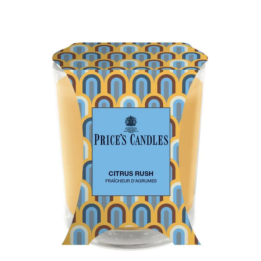 Price´s Price's vonná svíčka ve skle Citrus Rush - hoření 45h