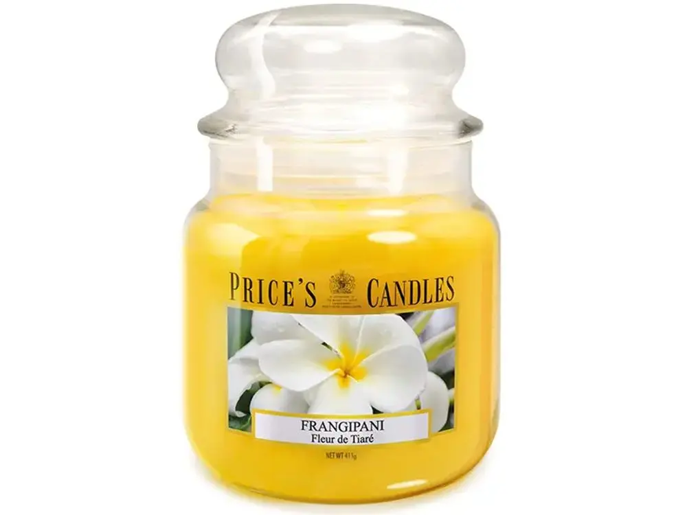 Price’s PRICE´S MIDI svíčka ve skle Frangipani - hoření 90h