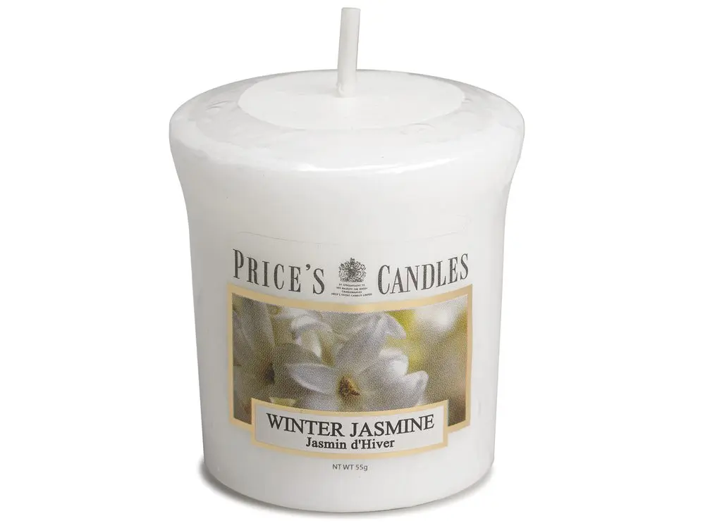 Price’s FRAGRANCE votivní svíčka Zimní jasmín - hoření 15h