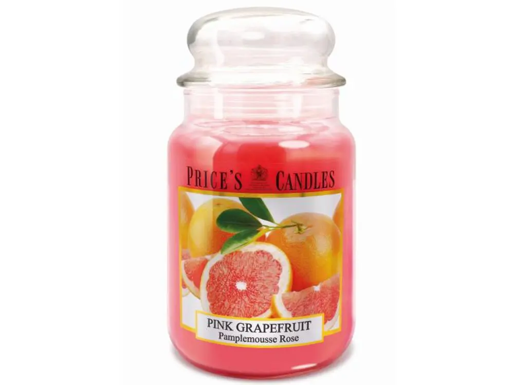 Price’s PRICE´S MAXI svíčka ve skle Růžový grapefruit - hoření 150h