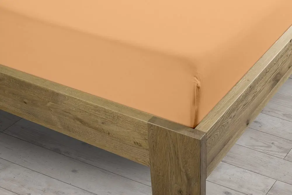 Sintex Prostěradlo Sintex LUX s Lycrou meruňkové v.30cm - 140x200 cm