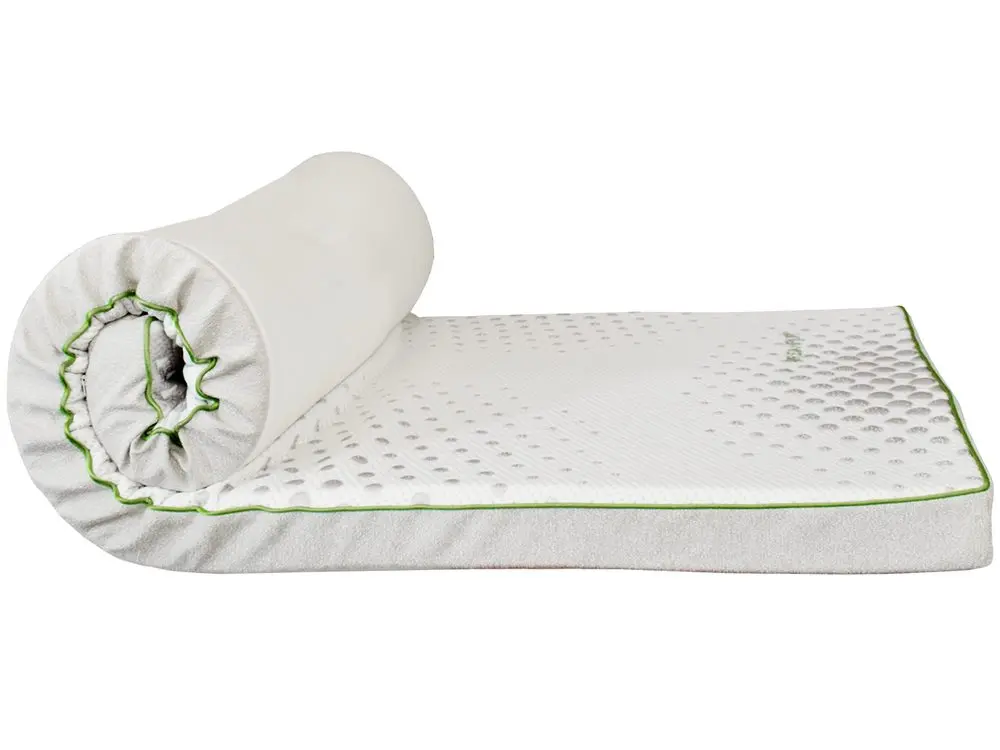 DREAMPUR Vrchní matrace (přistýlka) z latexové pěny DREAMPUR® grey dots 8,5 cm -