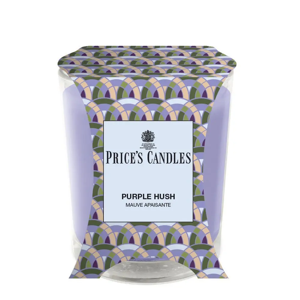 Price´s Price's vonná svíčka ve skle Purple Hush - hoření 45h