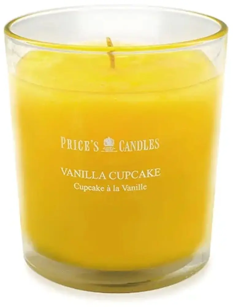 Price’s FRAGRANCE vonná svíčka ve skle Vanilkový cupcake - hoření 45h