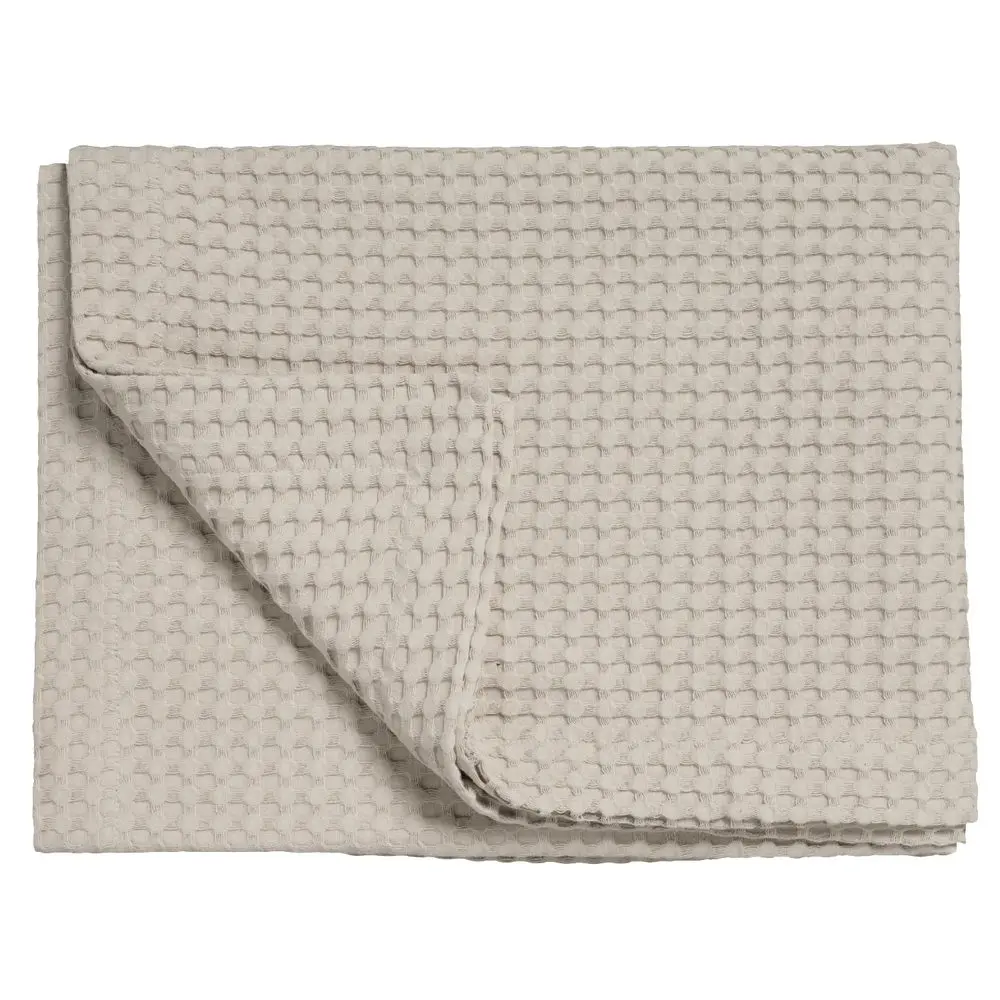 Vandyck Luxusní přehoz na postel Home Piqué waffle Stone - 160x250 cm