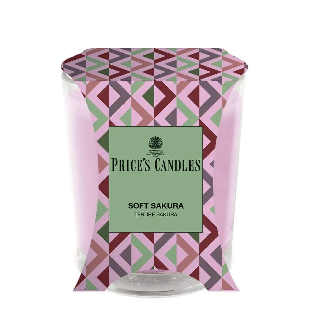 Price’s Price's vonná svíčka ve skle Soft Sakura - hoření 45h