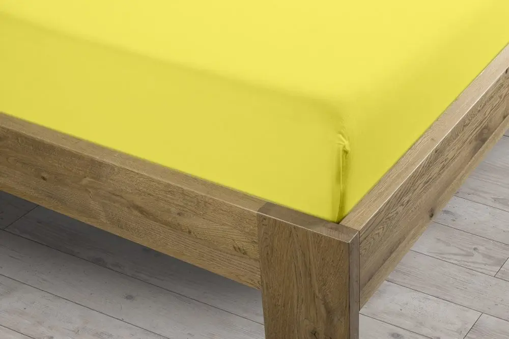 Sintex Prostěradlo Sintex LUX s Lycrou žluté v.30cm