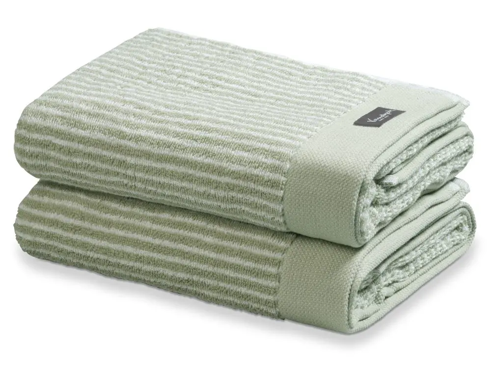 Vandyck Ručník Home Petit Ligne Smoke green -