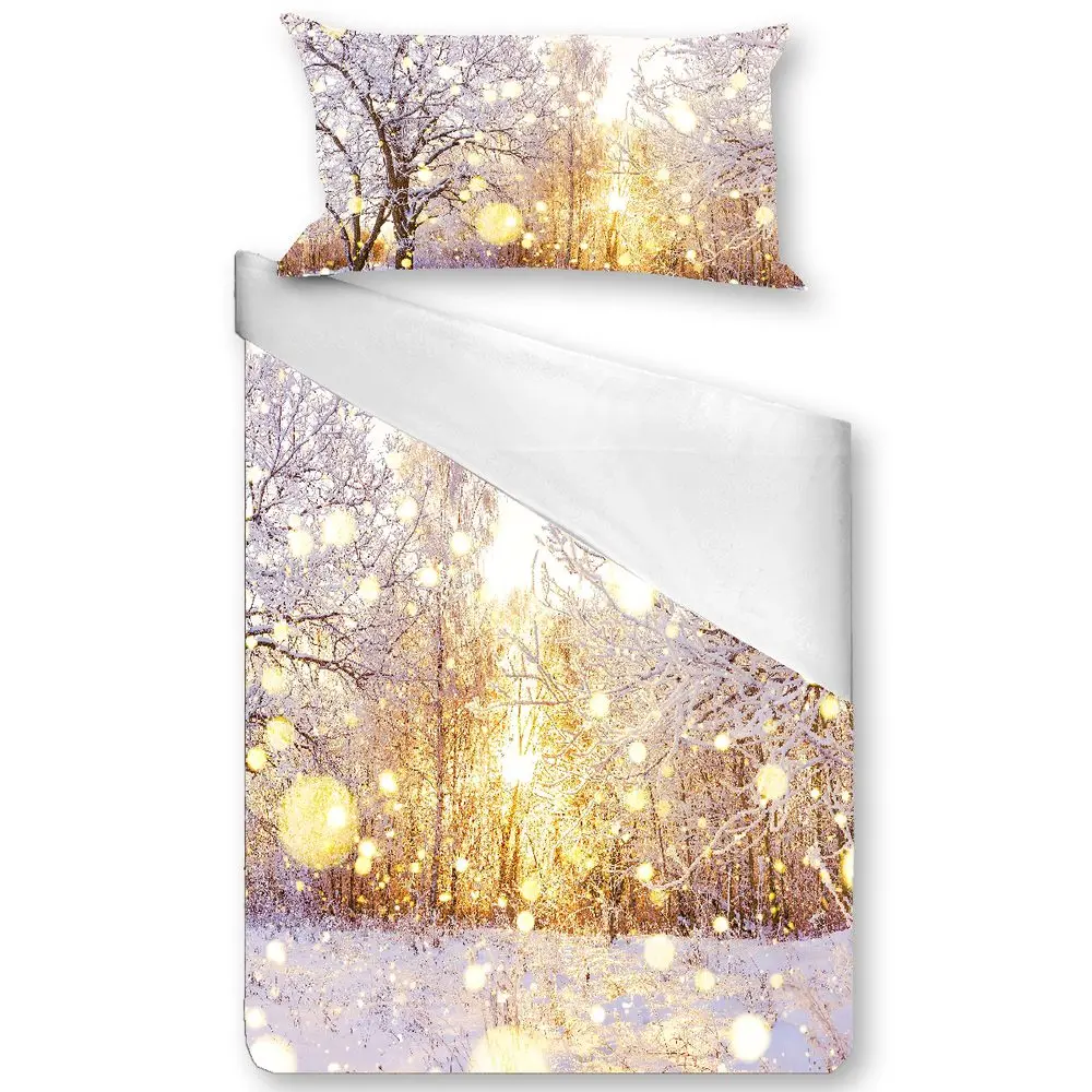 Gipetex Natural Dream 3D Italské povlečení 100% bavlna Alba