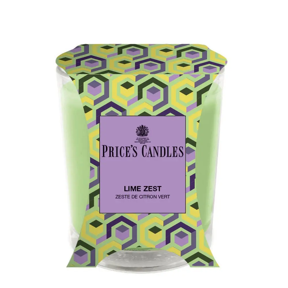 Price’s Price's vonná svíčka ve skle Lime Zest - hoření 45h