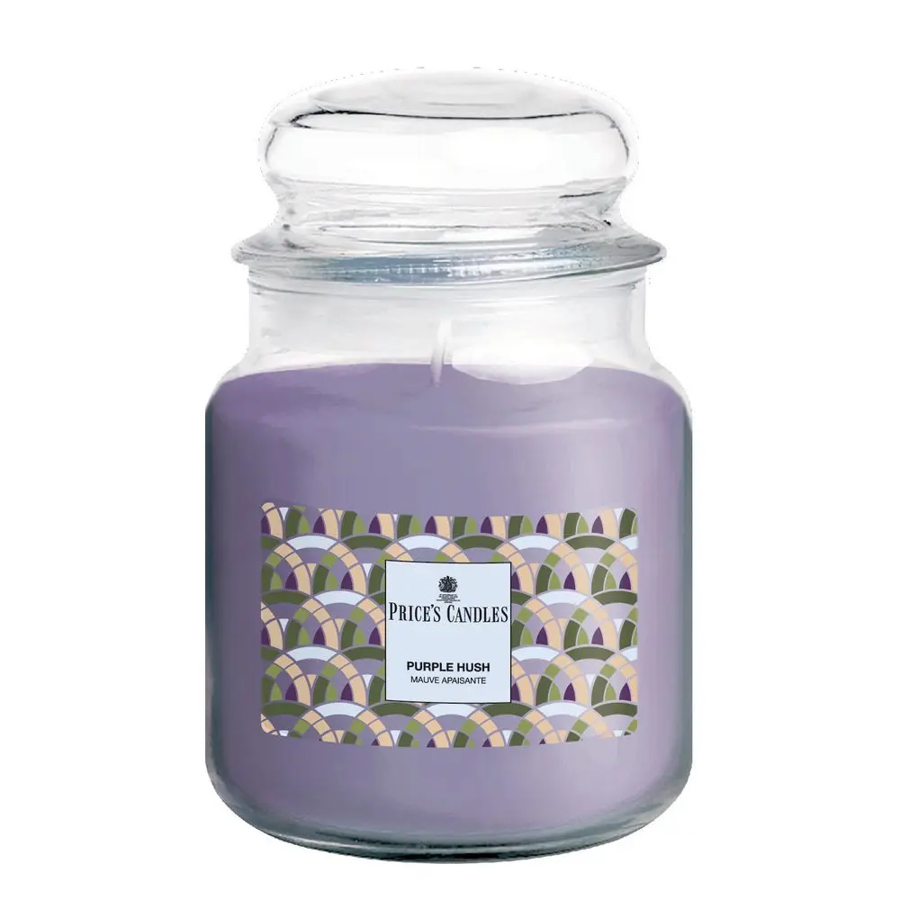 Price´s Price's MIDI vonná svíčka ve skle Purple Hush - hoření 80h