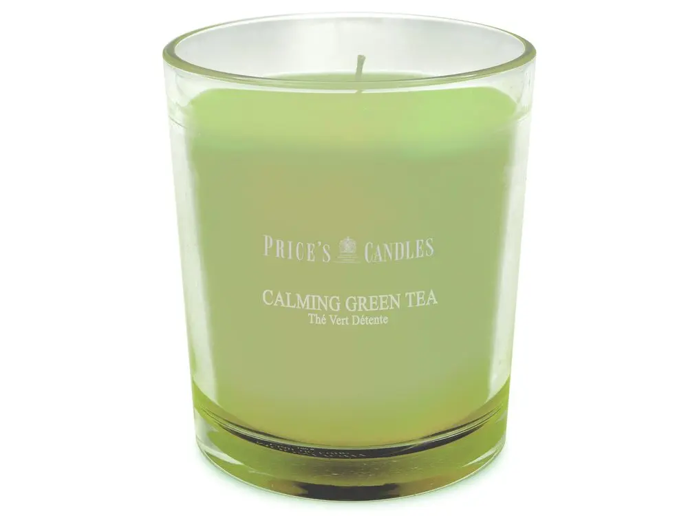 Price’s FRAGRANCE vonná svíčka ve skle Calming Green Tea - hoření 45h
