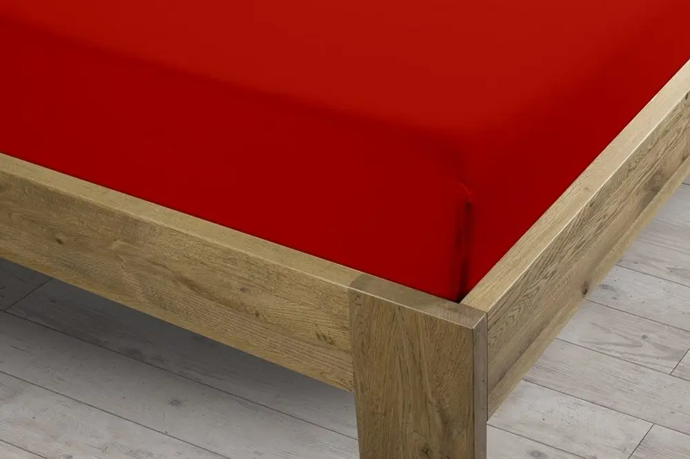 Sintex Prostěradlo Sintex LUX s Lycrou červené v.30cm