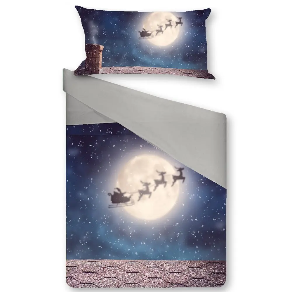 Gipetex Natural Dream 3D italské povlečení 100% bavlna Christmas night