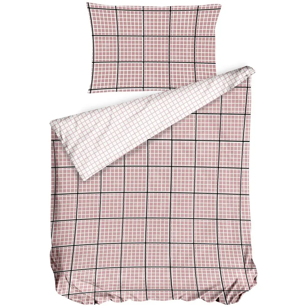 Cottonbox povlečení 100% bavlněné renforcé Rony pink - 140x200 / 70x90 cm