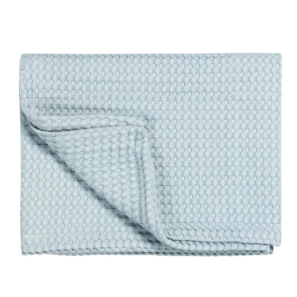 Vandyck Luxusní přehoz na postel Home Piqué waffle China blue - sv. modrá