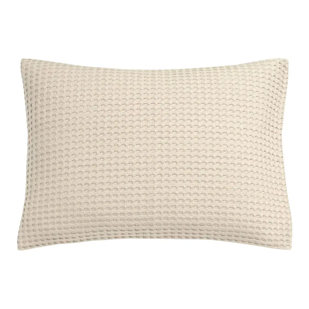 Vandyck Luxusní povlak na polštář Home Piqué waffle 40x55cm Cream tan
