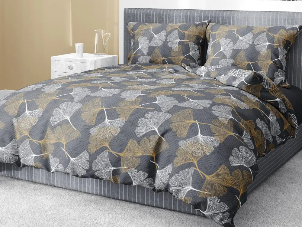Gipetex Natural Dream Italské povlečení 100% bavlna Ginko Giallo