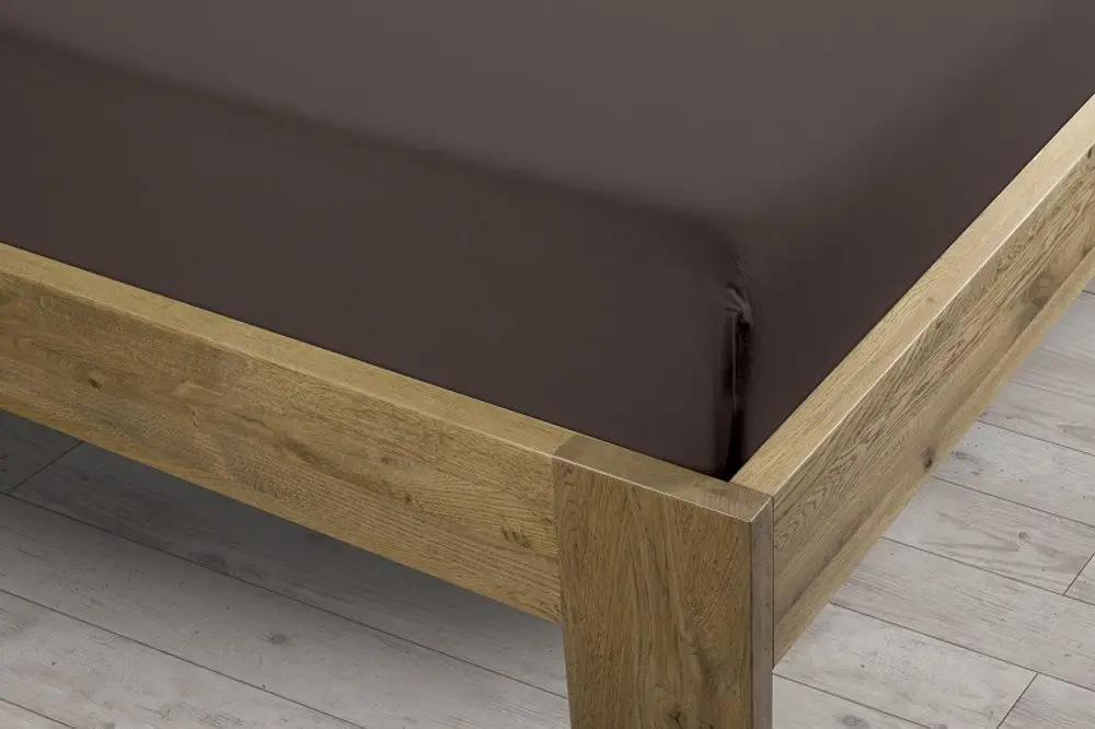 Sintex Prostěradlo Sintex LUX s Lycrou tm.hnědé v.30cm