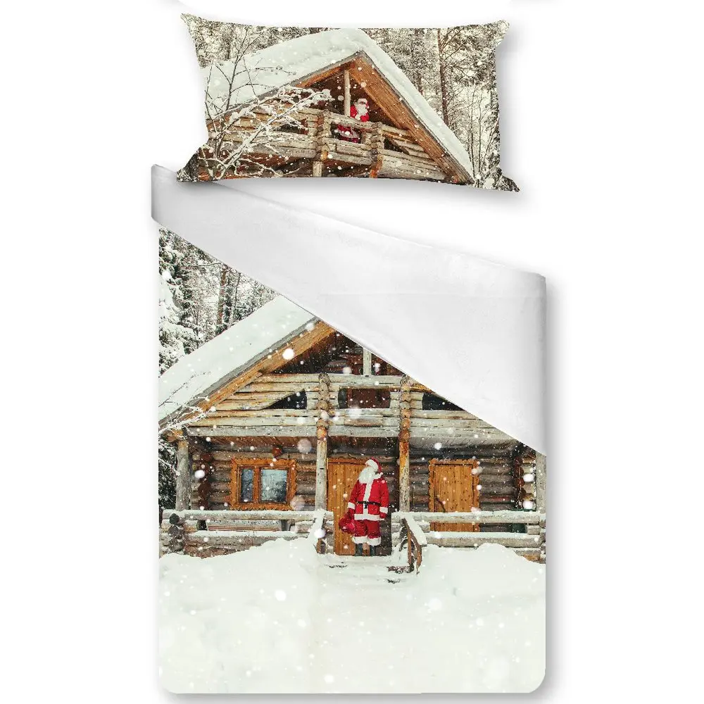 Gipetex Natural Dream 3D Italské povlečení 100% bavlna Santa