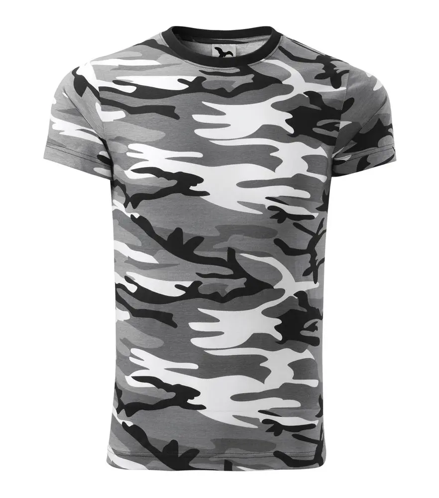MALFINI Maskáčové tričko Camouflage - Maskáčová