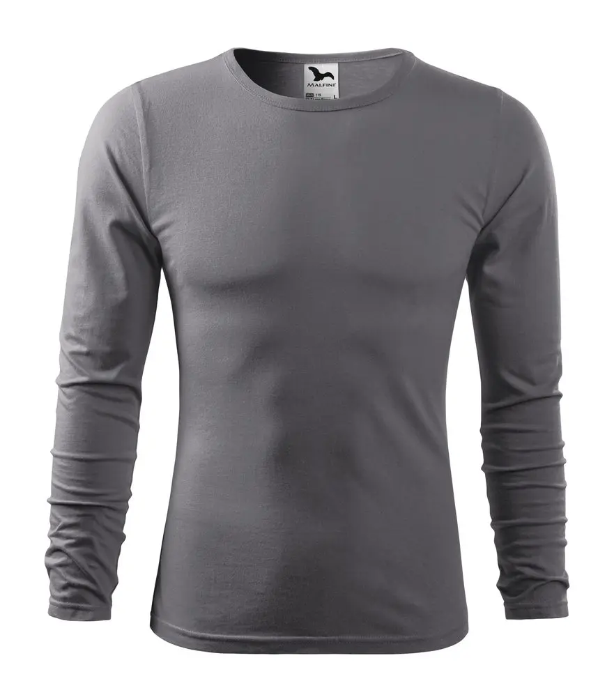 Malfini Fit-T Long Sleeve 119 triko pánské Adler 36 ocelově šedá 62-2XL