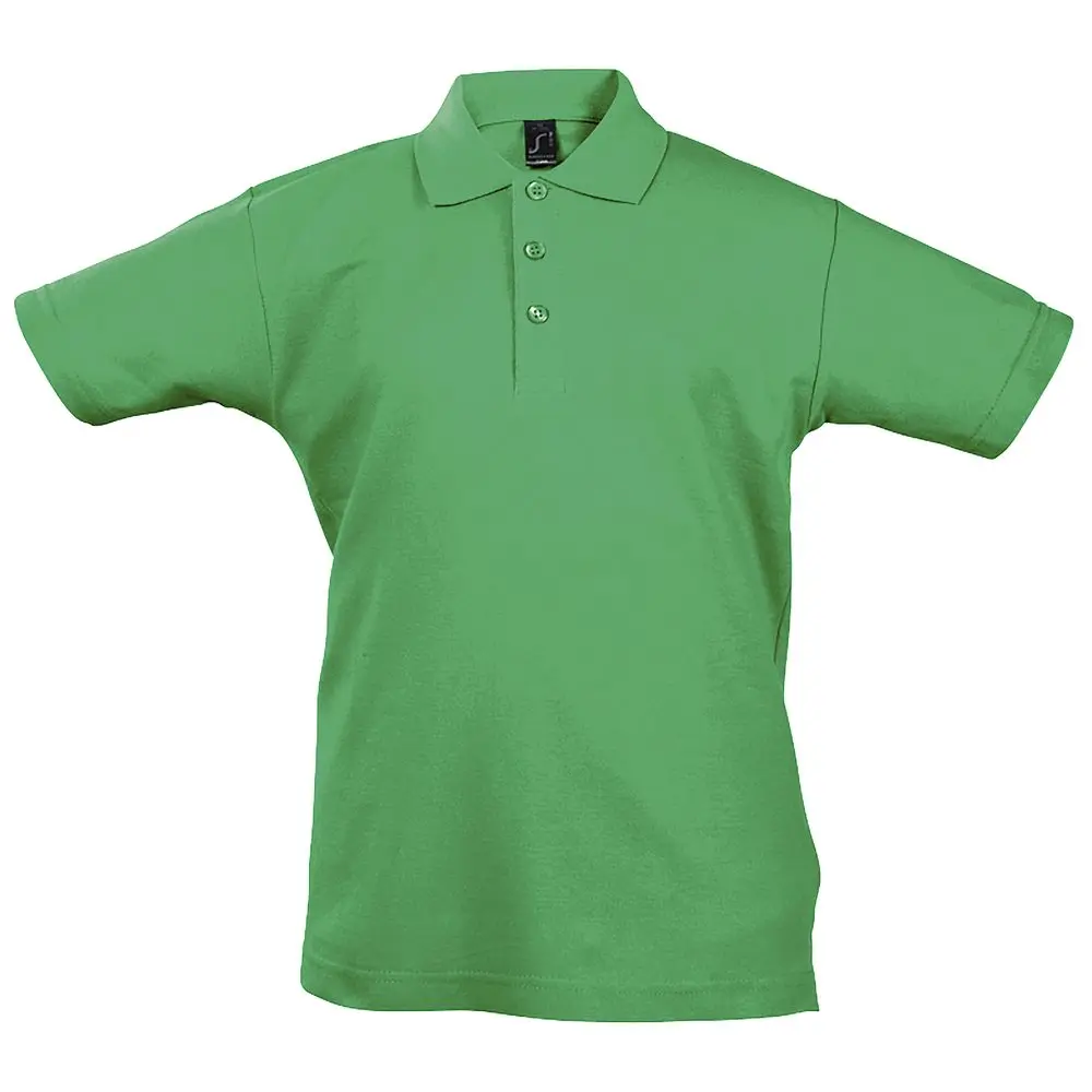 Sol's Dětské polo tričko Sol´s Barva: zelená kyselá, Velikost: 10 let (130/140) L512K
