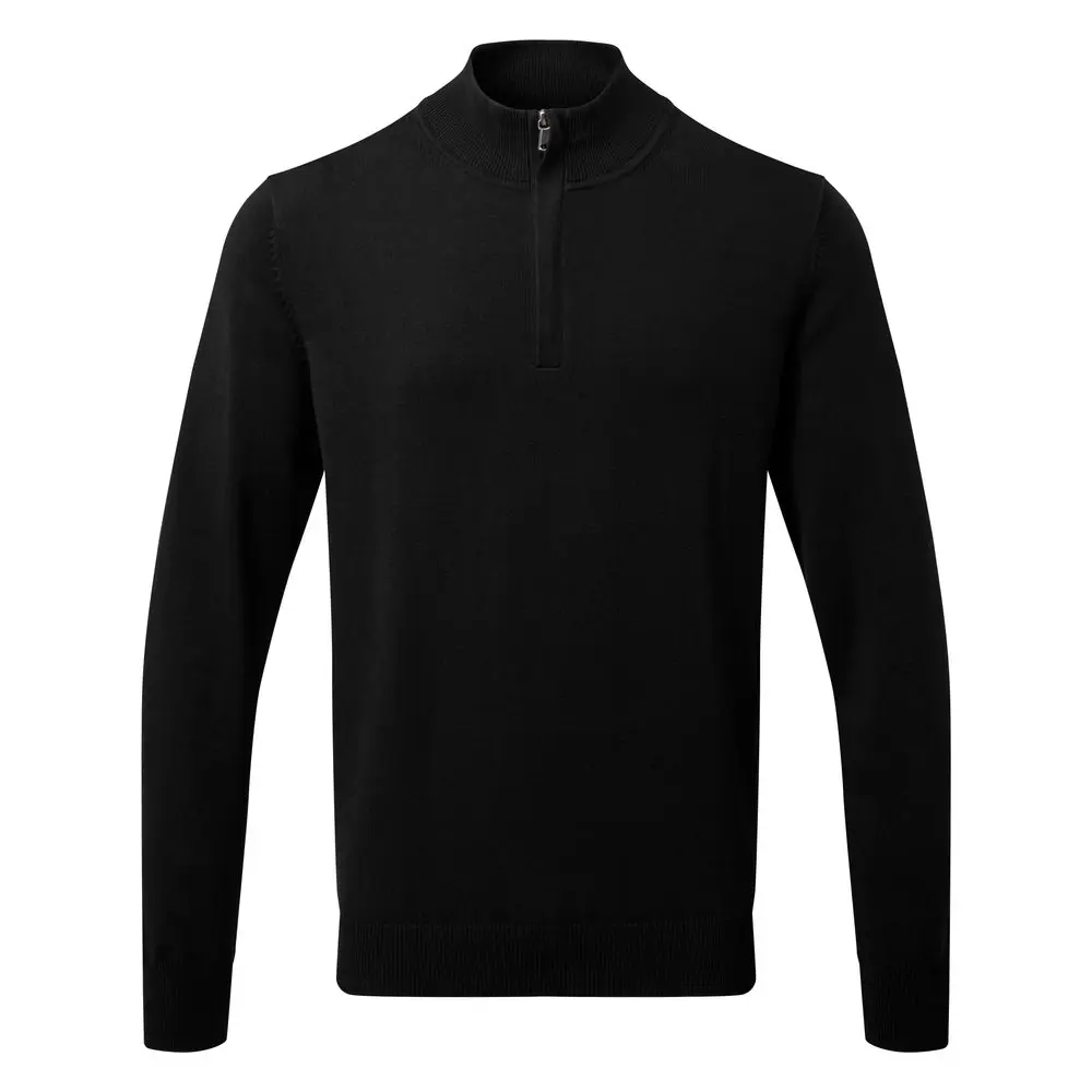 Asquith & Fox Pánský svetr s 1/4 zipem -