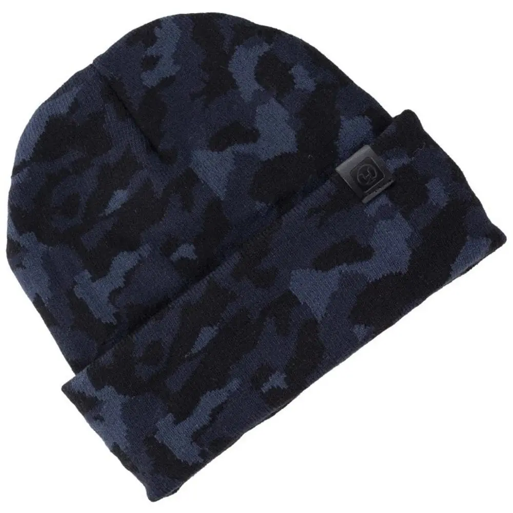 ARDON BARRDY Čepice zimní pletená camouflage modrá