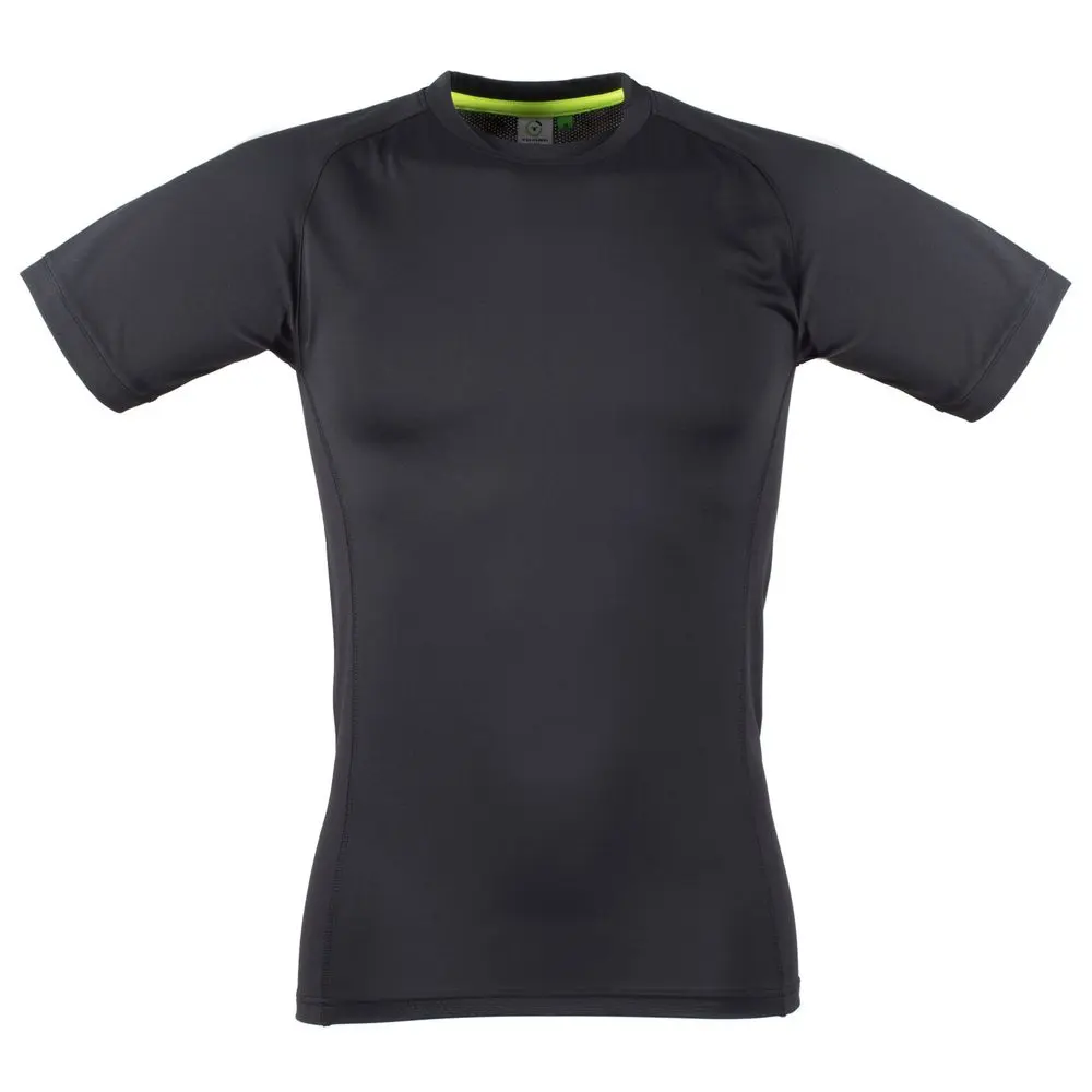 Tombo Pánské sportovní Slim-Fit tričko - Černá / černá |