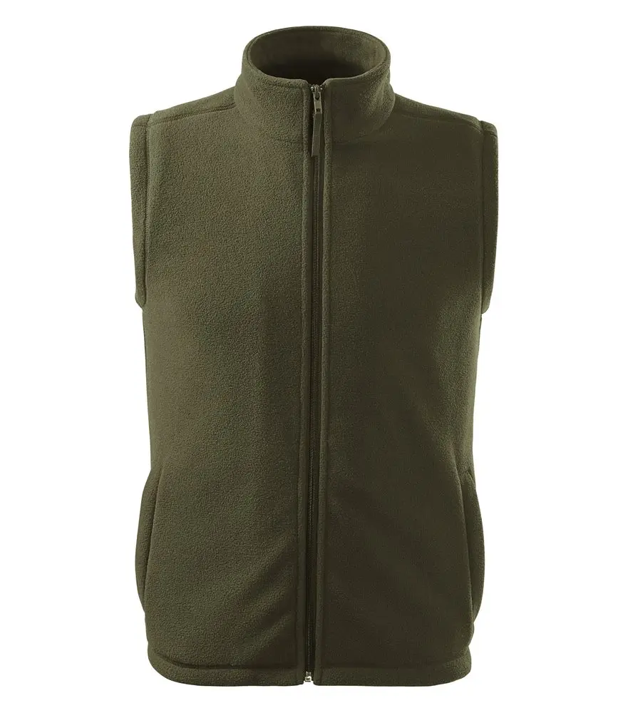 518 Unisex Fleece Vesta Next military vel. XS