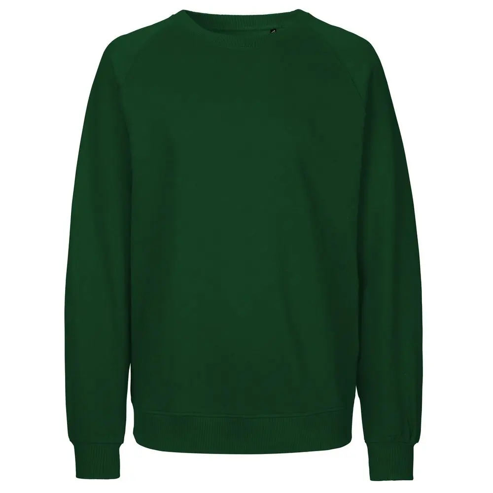Neutral Fairtrade unisex mikina ze 100% organické bavlny Barva: zelená lahvová, Velikost: L NE63001