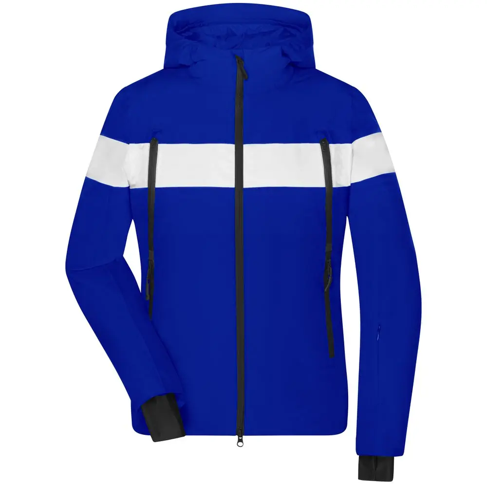 Daiber Dámská sportovní zimní bunda JN1173 - Modrá / bílá | XS
