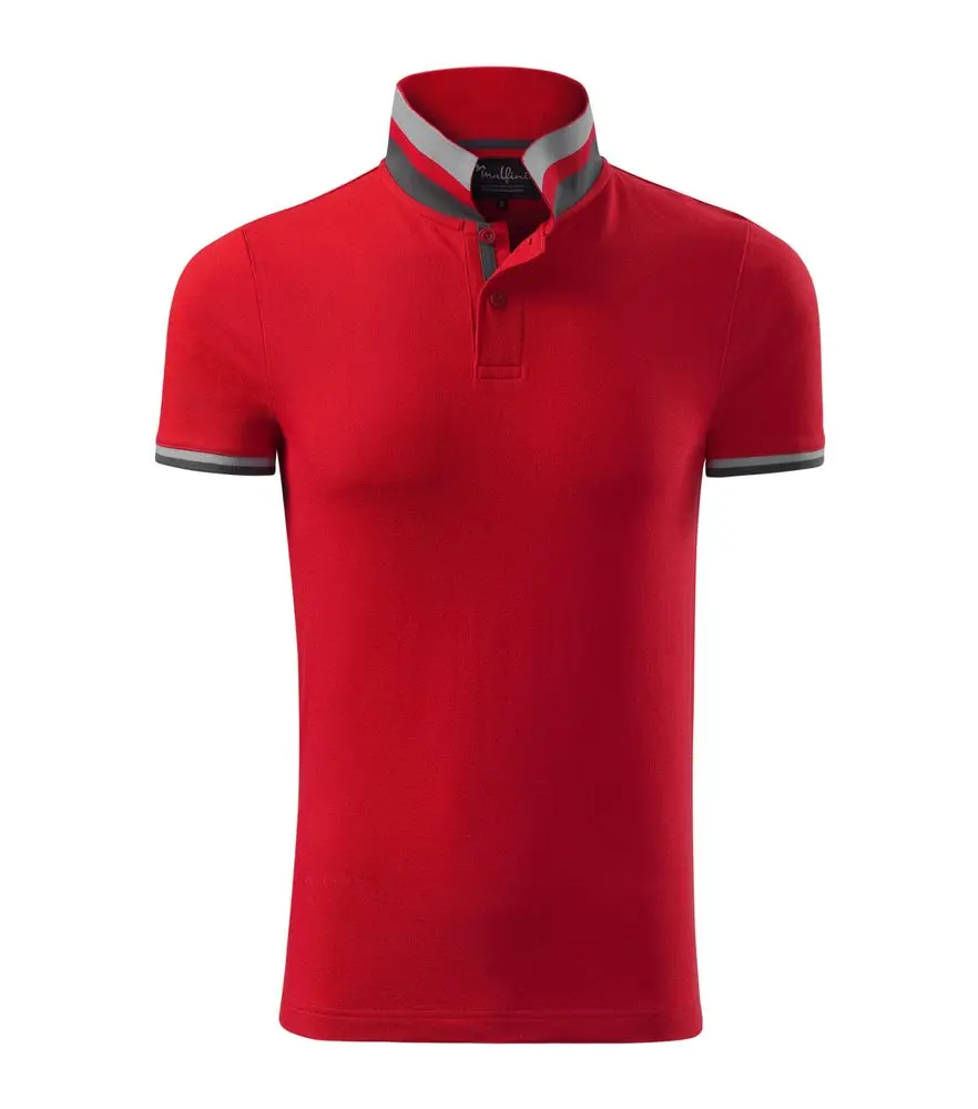 256 Malfini Polokošile pánská Collar Up formula red vel.L