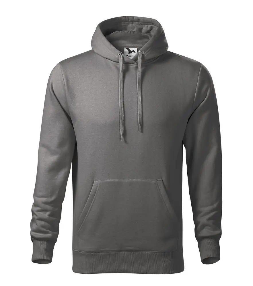 MALFINI Pánská mikina Cape - Ocelově šedá | 2XL