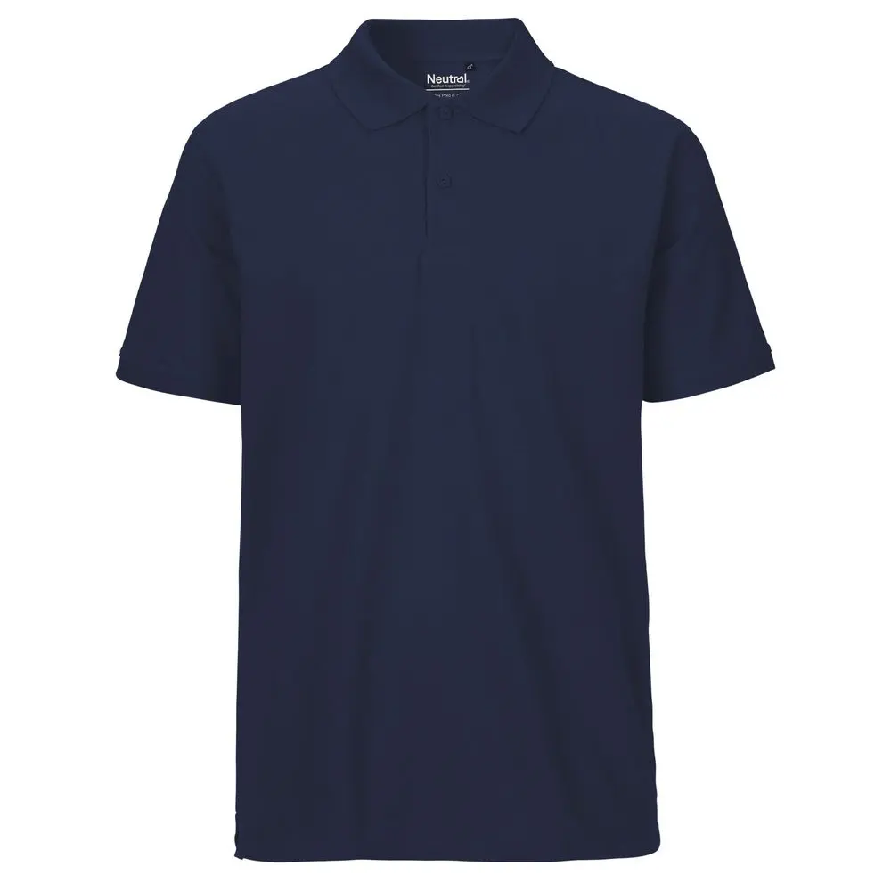 Neutral Polokošile z organické bavlny ve vysoké gramáži 235 g/m Barva: modrá námořní, Velikost: 3XL NE20080