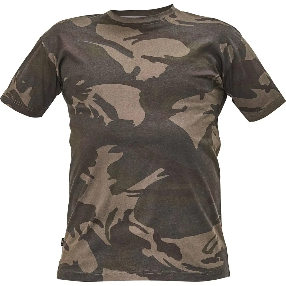 Cerva CRV camouflage zelená XL CRAMBE camouflage zelená XL Tričko camouflage zelená XL camouflage zelená XL 58-XL