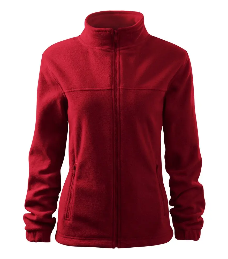 MALFINI Dámská fleecová mikina Jacket - Marlboro červená | L