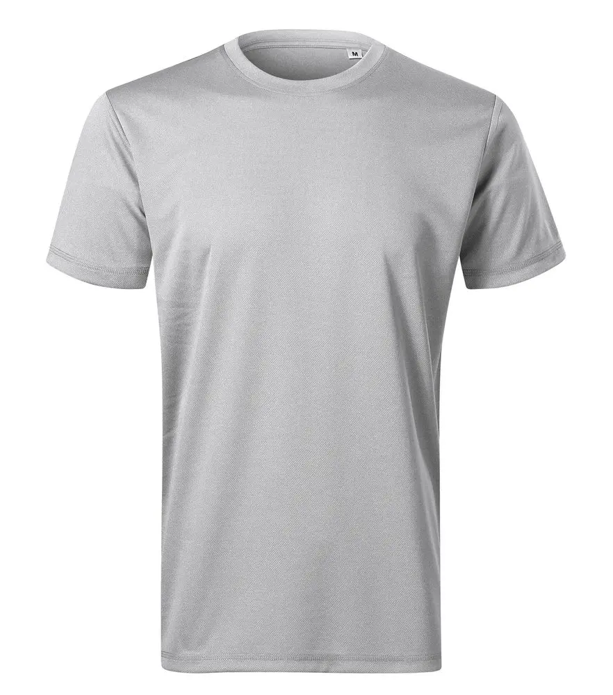 MALFINI Pánské tričko Chance - Stříbrný melír | 2XL