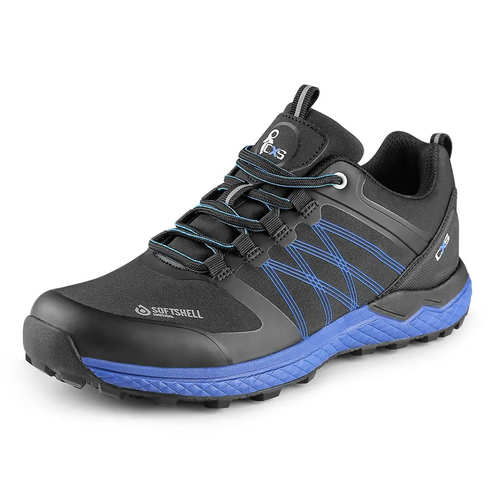 CXS SPORT Softshellová polobotka černo-modrá 44 222004780644