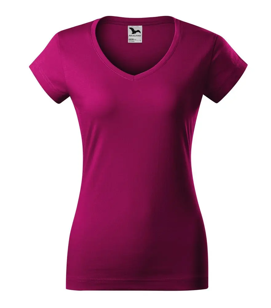 MALFINI Dámské tričko Fit V-neck -