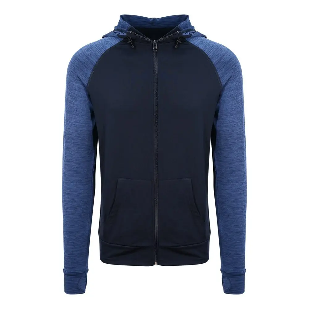 Just Cool Pánská sportovní mikina s žíhanými rukávy -