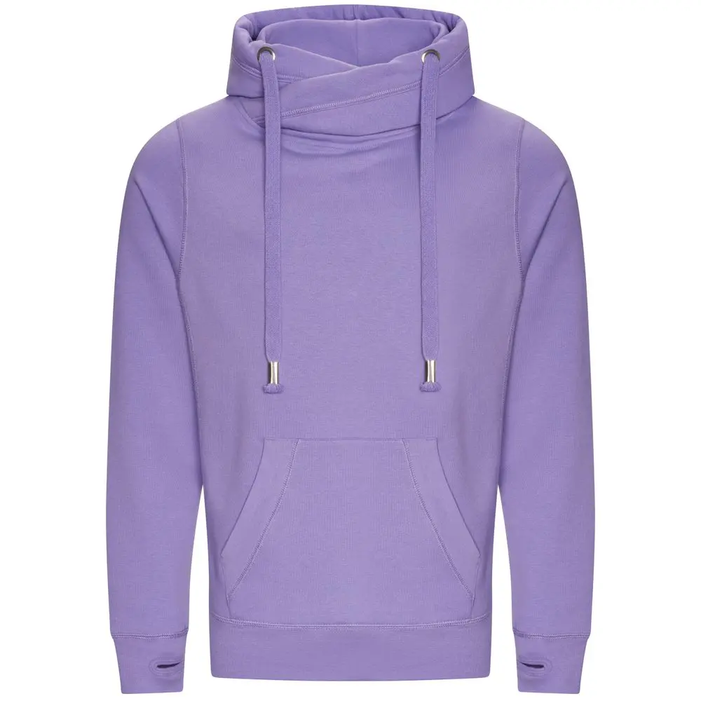 Just Hoods Robustní unisex mikina klokanka bez zipu se zkříženým límcem Barva
