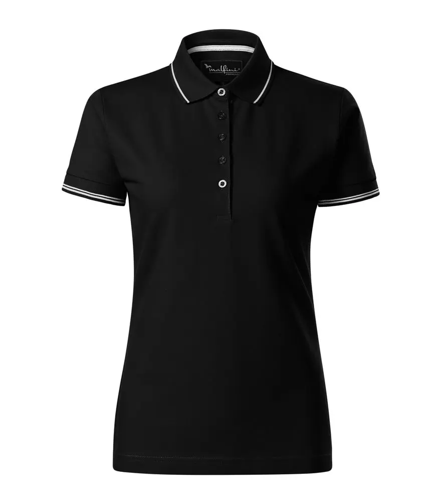 253 Malfini Polokošile Perfection plain černá S