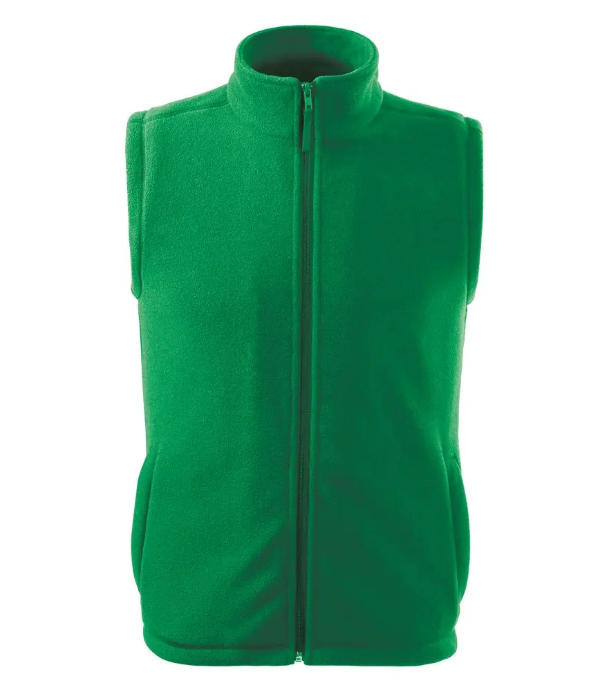 518 Unisex Fleece Vesta Next středně zelená vel. S