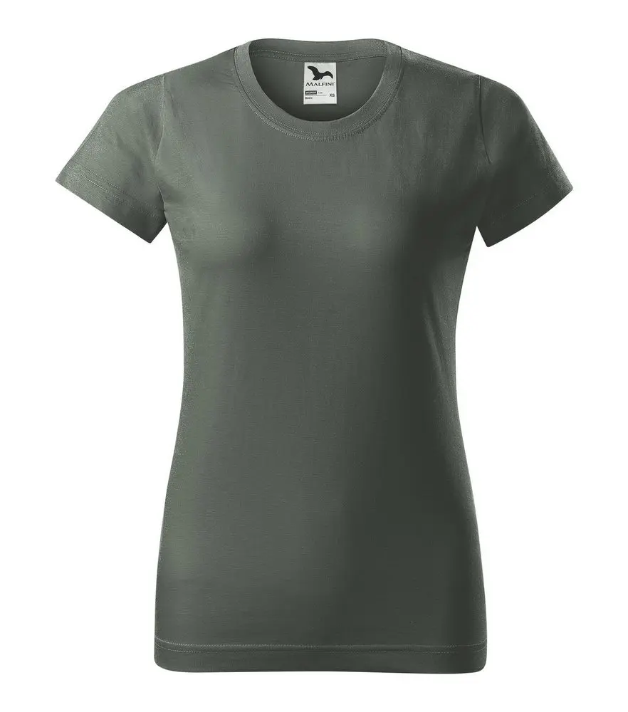 MALFINI Dámské tričko Basic - Tmavá břidlice | 2XL