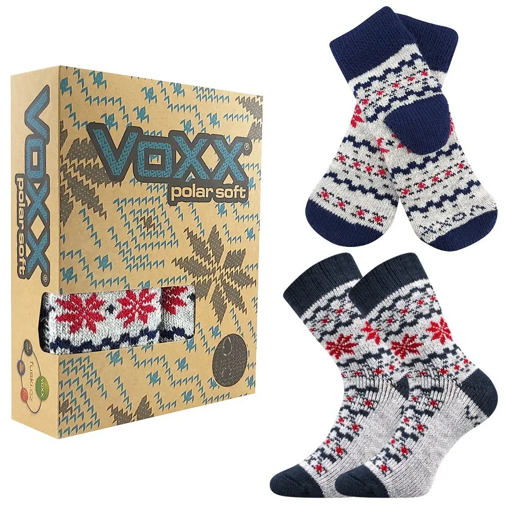Dámský zimní set VoXX - Trondelag, světle šedá Barva: Šedá, Velikost: 35-38