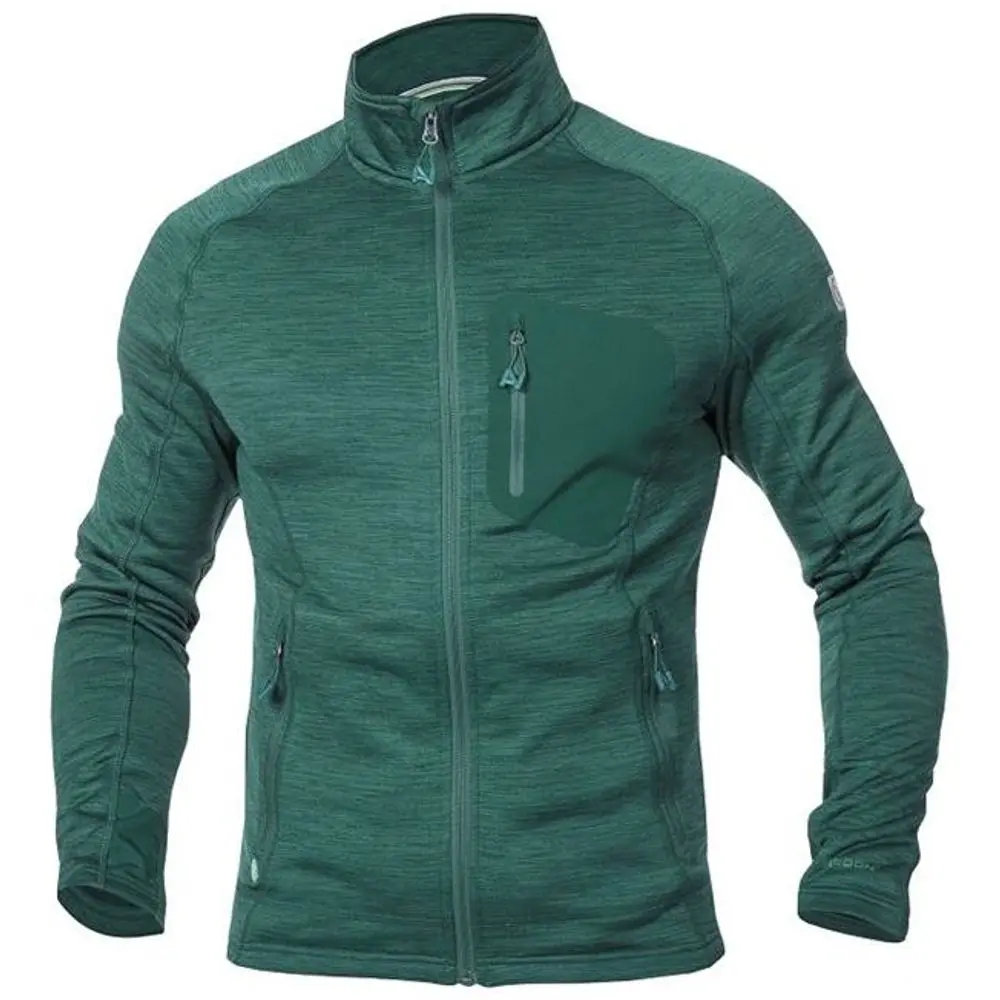 Mikina BREEFFIDRY melange zelená vel.2XL