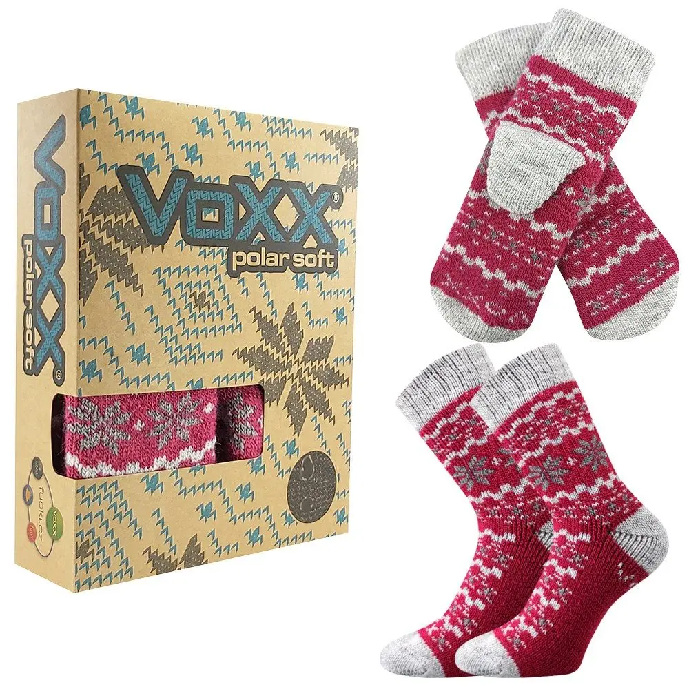 Dámský zimní set VoXX - Trondelag, magenta Barva: Růžová, Velikost: