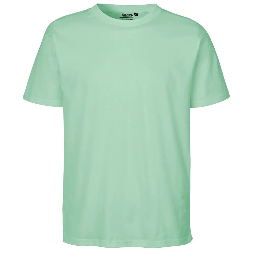 Unisex tričko Neutral s krátkým rukávem z organické bavlny 155 g/m Barva: mátová, Velikost: XS NE60002